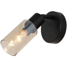 Светильник ESCADA 10172/1A E14*40W Black/Amber