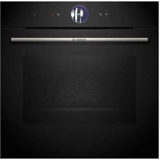 BOSCH Духовой шкаф электрический Serie 8 HBG7361B1, 71л, 59.4 х 54.8 х 59.5 см, дверца с 3 стеклами, черный
