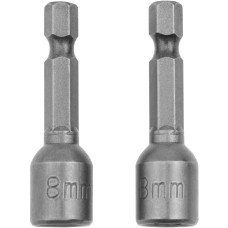 Набор бит MATRIX Биты с торцевыми головками 8x45 мм, 2 шт.//