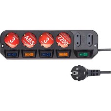 MOST Сетевой удлинитель A10, 3м, черный [ a10-ч 3м]