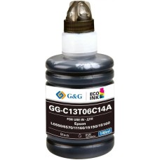 Чернила G&G Чернила GG-C13T06C14A №112, для Epson, 140мл, черный пигментный