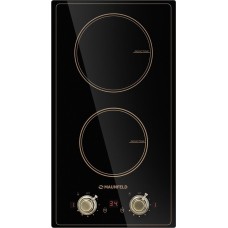MAUNFELD Индукционная варочная поверхность CVI292MBKBR, конфорок: 2 шт., стеклокерамика, независимая, черный