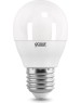 GAUSS Упаковка ламп LED E27, шар, 10Вт, 10 шт. [53210]