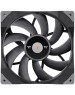 THERMALTAKE Вентилятор Toughfan 14 140мм, 4-pin, 2000об/мин, 25.2 - 33.2 дБ, черный, Ret [cl-f118-pl14bl-a]