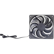 DIGMA Вентилятор для корпуса DFAN140PWM-1BK 140х140x25 черный 4-pin 28дБ Ret
