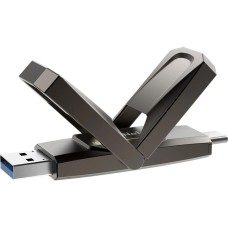 Флешка NETAC Флешка USB US5 256ГБ, USB3.2, серый [nt03us5c-256g-32ta]