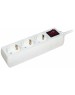Удлинитель сетевой IEK Сетевой удлинитель У03К, 5м, белый [wyp10-16-03-05-zk-n]