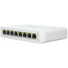 Коммутатор UBIQUITI Коммутатор UniFi Switch Lite 8 PoE |USW-Lite-8-PoE| PoE-коммутатор, 8х 1G RJ45, раздача 52 Вт |USW-Lite-8-PoE| (071156) {10}