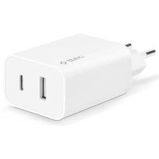 TTEC Сетевое зарядное устройство SmartCharger Duo 30WPD Travel Charger USB-C+USB-A. Цвет: белый
