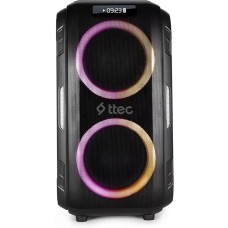 TTEC Беспроводная Bluetooth колонка Carnival Pro 120W Portable Bluetooth Party Speaker. Цвет: черный