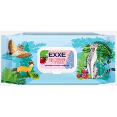 Салфетки влажные MASTER FRESH С0008111 EXXE Великая страна Влажные салфетки для детей (Ягодный микс), 120 шт