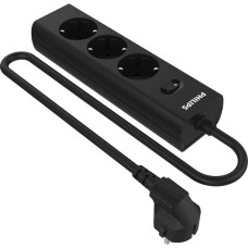 PHILIPS Сетевой фильтр CHP2135BB/51 3м (3 розетки) черный (коробка)