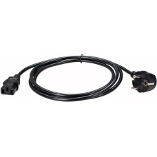 PREMIER Кабель 5-280 IEC C13 Евровилка угловой 1.5м (5-280(1.5) 1.5) черный (Bulk)