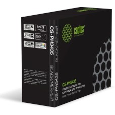 CACTUS Картридж лазерный CS-PH3435 106R01415 черный (10000стр.) для Xerox Phaser 3435/3435dn