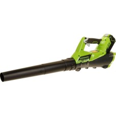 GREENWORKS Воздуходувка G40ABK4 пит.:от аккум. зеленый/черный