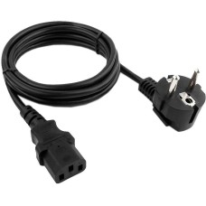 CABLEXPERT Кабель питания PC-186-1.5-1.5M черный, 1.5м, Schuko- C13, Сечение провода 3x1кв.мм, с заземлением, пакет