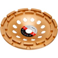 MATRIX Чашка алмазная зачистная, 180 мм, двухрядная 72998