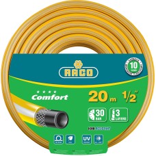 RACO COMFORT, 1/2″, 20 м, 30 атм, трёхслойный, армированный, поливочный шланг (40303-1/2-20)
