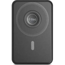 TTEC Внешний аккумулятор ReCharger M 10000mAh MagSafe Compatible PD 20W Wireless Powerbank с подставкой. Цвет: черный