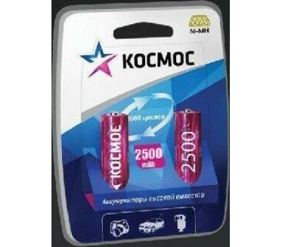 Аккумулятор КОСМОС KOCR6NIMH2500MAH2BL