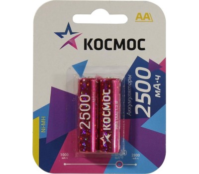Аккумулятор КОСМОС KOCR6NIMH2500MAH2BL