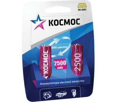 Аккумулятор КОСМОС KOCR6NIMH2500MAH2BL