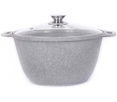 Кастрюля KUKMARA КМС22а 2,0л. Светлый мрамор