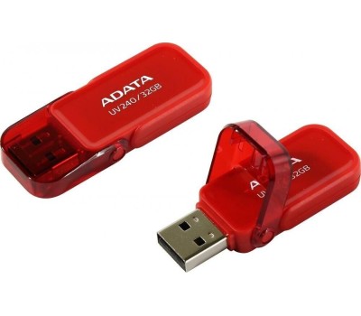USB флеш A-DATA 32GB UV240 красный (AUV240-32G-RRD)