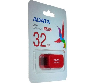 USB флеш A-DATA 32GB UV240 красный (AUV240-32G-RRD)