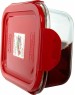 Посуда OURSSON CG1002S/RD контейнер стекл.1,04л.