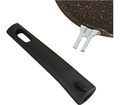 Сковорода KUKMARA сбмк220-1а а/пр литая блинная 22см съемн/руч Кофейный мрамор