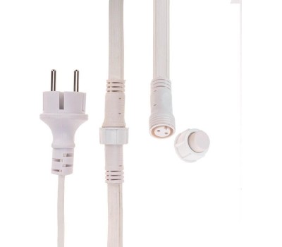 Гирлянда NEON-NIGHT (331-306) ГИРЛЯНДА LED GALAXY BULB STRING 10М, 30 ЛАМП*6 LED ТЕПЛЫЙ БЕЛЫЙ, белый каучук, IP65