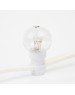 Гирлянда NEON-NIGHT (331-306) ГИРЛЯНДА LED GALAXY BULB STRING 10М, 30 ЛАМП*6 LED ТЕПЛЫЙ БЕЛЫЙ, белый каучук, IP65