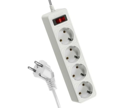 Сетевой фильтр КОСМОС FKsm1.5m-4g(W) белый