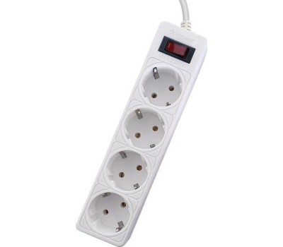 Сетевой фильтр КОСМОС FKsm1.5m-4g(W) белый