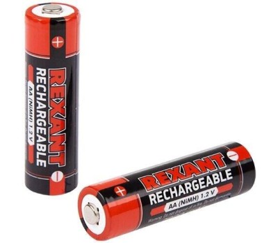 Аккумуляторы и зарядные устройства REXANT (30-1428) АККУМУЛЯТОР ТИП AA ПАЛЬЧИКОВЫЙ 1.2 В 2800 МАЧ