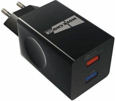 СЗУ MORE CHOICE (4627151195100) NC55QCm QC3.0 Black