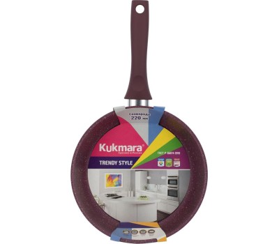 Сковорода KUKMARA сб240tsm а/пр литая блинная 24см Trendy style mystery