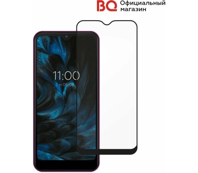 Защитное стекло для телефона BQ 6353L Joy 2.5D Full Glue Черная Рамка