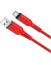 Кабель HOCO (6931474744937) X59 USB (m) - Type C (m) 1.0 м - красный
