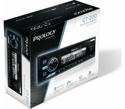 Автомагнитола PROLOGY GT-200 FM/SD/USB/BT ресивер