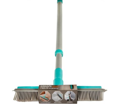 LEONORD Швабра с ворсом из резины Rubber (007394)