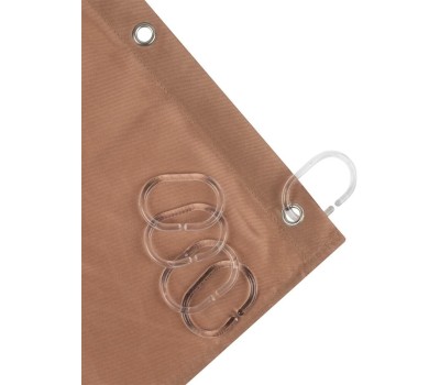 Штора для ванной ЕГ (542) LINEN Штора для ванной Бежевый