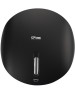 Диспенсер для туалетной бумаги GFMARK 9152 Диспенсер для туалетной бумаги - барабан, пластиковый, черного цвета, с глазком, с ключом