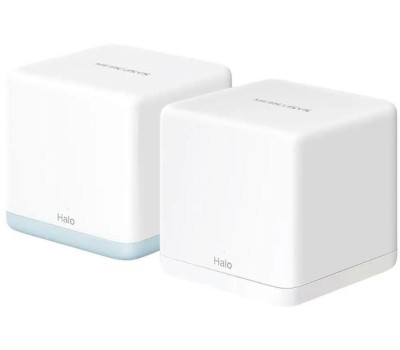 MERCUSYS Бесшовный Mesh роутер Halo H32G, Wi-Fi 5, AC1200, 2.4/5ГГц, 1 LAN, белый, 2 шт. в комплекте [halo h32g(2-pack)]