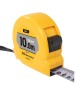 DELI Рулетка DL281025 10м*25мм, метрическая, клипса, ремешок