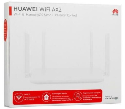 Маршрутизатор HUAWEI 53030ADX WS7001-22 WiFi AX2 Маршрутизатор Wi-Fi 6 AX1500, 3* LAN/WAN ports GE, WHITE