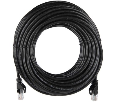 Патч-корд ACD Патч-корд | -LPU5C-20M| Cat5e UTP 24AWG 4Pair, 7/0.18мм CU Черный, 20м, (741852)