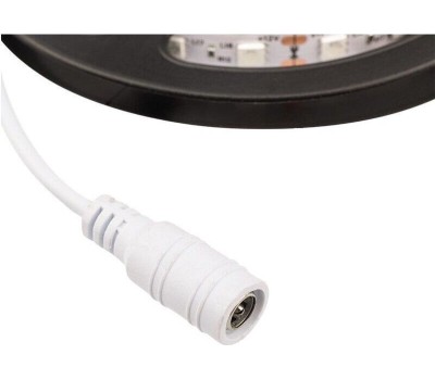 Лента светодиодная LAMPER Лента светодиодная 12В, SMD5050, 14,4Вт/м, 60 LED/м, желтый, 10мм, 5м, IP65