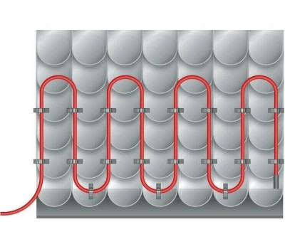 REXANT Кабель греющий саморегулирующийся модель SRL Extra Line 25MSR-PB, на трубу, 20м/500Вт